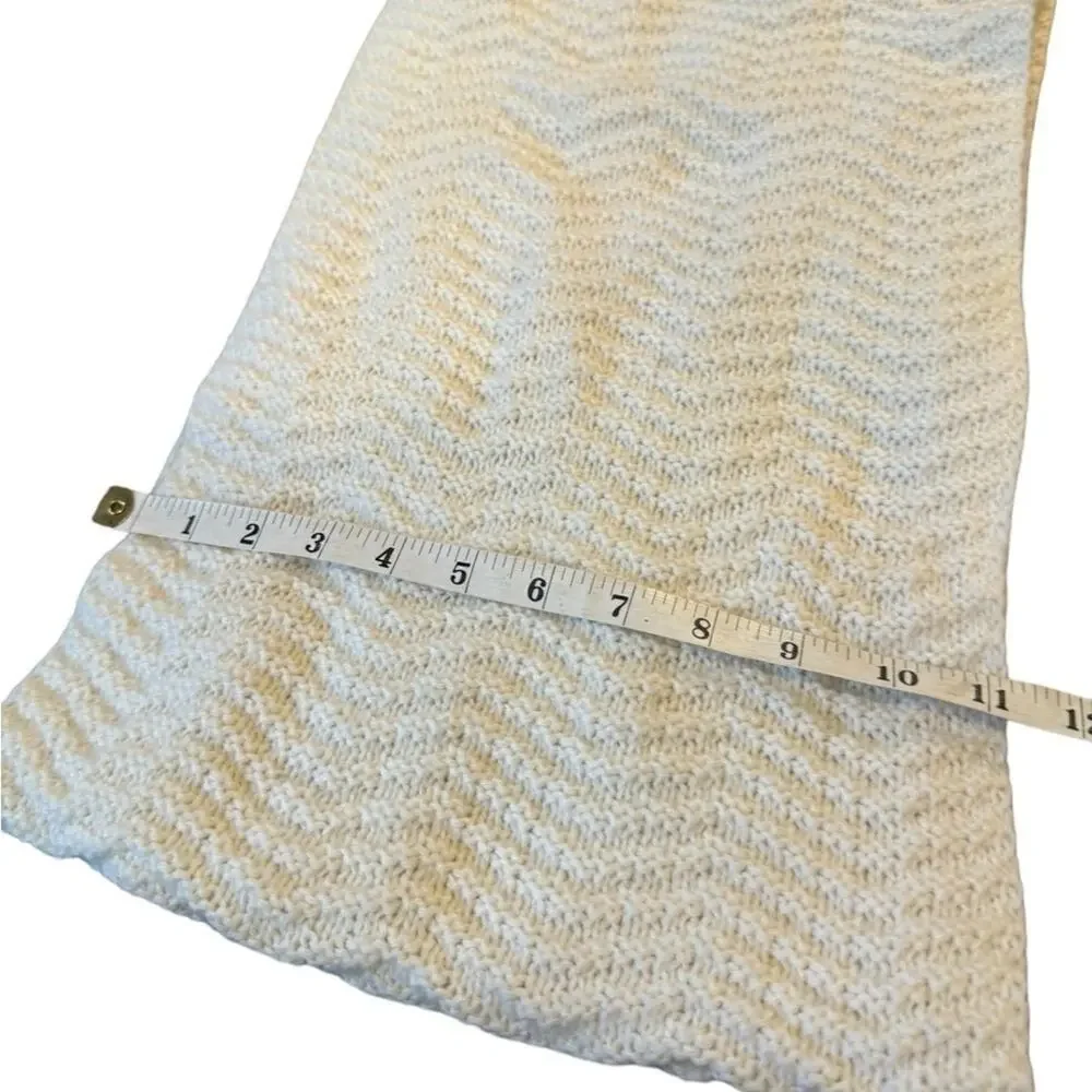 Cotton On White Knit Infinity Scarf Women's One-Size